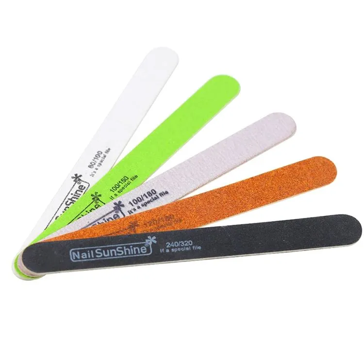 Double Side Nail Files Set 5pcs