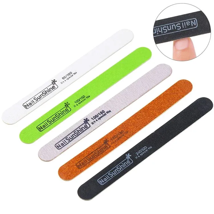 Double Side Nail Files Set 5pcs