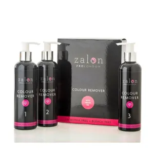 Zalon Pro London Colour Remover Salon Kit 3 x 250ml